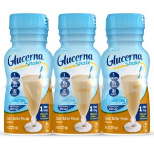 Oral Supplement Glucerna   Shake Butter Pecan Flavor Ready to Use 8 oz. Bottle