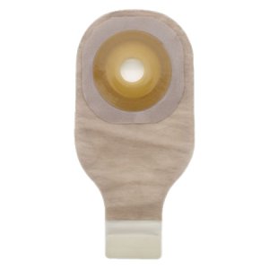 Ostomy Pouch Premier    One-Piece System 12 Inch Length 2 Inch Stoma Drainable Convex, Pre-Cut