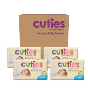 Unisex Baby Diaper Cuties   Newborn Disposable Heavy Absorbency