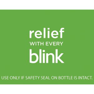 Contact Lens Solution Blink Contacts 0.34 oz. Solution