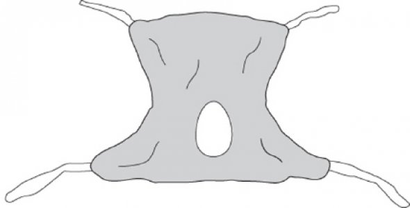 Full Body Sling 4 or 6 Point 2X-Large 600 lbs. Weight Capacity