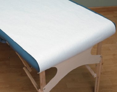 Table Paper Graham Medical   Extra Wide 27 Inch Width White Smooth