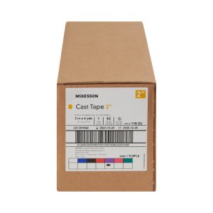 Cast Tape McKesson 2 Inch X 12 Foot Fiberglass Purple