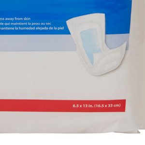 Bladder Control Pad Sure Care    6-1/2 X 13 Inch Heavy Absorbency Polymer Core One Size Fits Most Adult Male Disposable