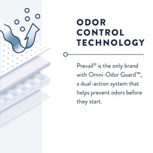 Incontinence Liner Prevail   Daily Pant Liners 28 Inch Length Heavy Absorbency Polymer Core One Size Fits Most Adult Unisex Disposable