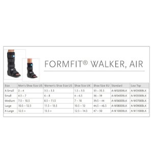 Air Walker Boot Ossur   FormFit   Small Left or Right Foot Adult