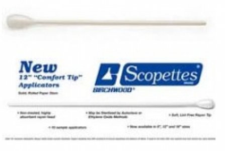 Proctoscopic Swabstick Scopettes   Jr. 8 Inch Length NonSterile