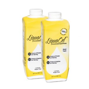 Oral Protein Supplement LiquaCel   Lemon Flavor Ready to Use 32 oz. Bottle
