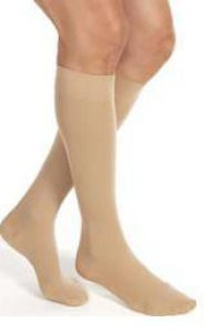 Compression Stocking JOBST   Relief   Knee High Medium Black Closed Toe