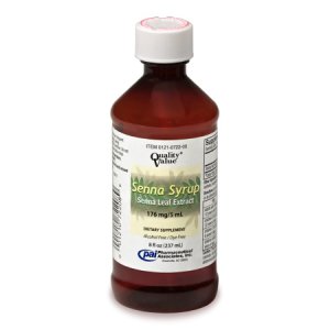 Laxative Senna   Natural Flavor Syrup 8 oz. 176 mg / 5 mL Strength Senna Leaf Extract
