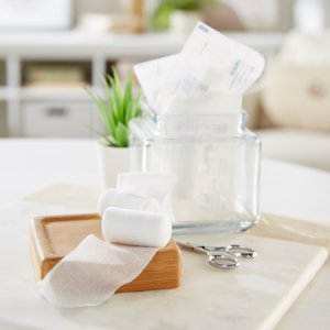 Conforming Bandage Dermacea    Cotton / Polyester 1-Ply 2 Inch X 4 Yard Roll Shape Sterile