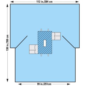 Neurology Drape Halyard Basics* Universal Spine Drape 112 W X 99 W X 138 L Inch Sterile