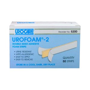 Catheter Strap Urofoam   Double-Sided, Adhesive, Foam