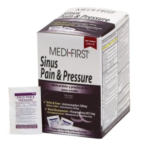 Sinus Relief Medi-First   500 mg - 5 mg Strength Tablet 250 per Box