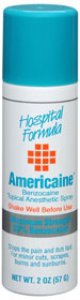 Itch Relief Americaine   20% Strength Spray 2 oz. Can
