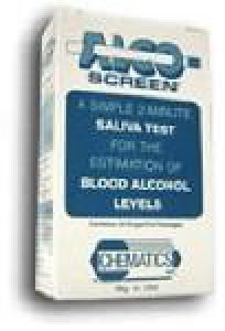 Rapid Test Alco-Screen   Saliva Alcohol Test Alcohol Screen Saliva Sample 24 Tests CLIA Waived