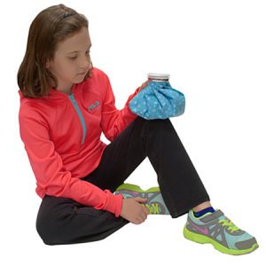 English Style Ice Bag Relief Pak   General Purpose One Size Fits Most 9 Inch Diameter Rubberized Fabric / Plastic Reusable