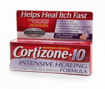 Itch Relief Cortisone 10   1% Strength Cream 1 oz. Tube