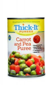 Puree Thick-It   15 oz. Can Carrot and Pea Flavor Ready to Use Puree Consistency