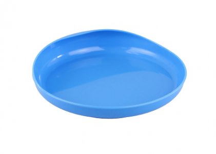 Scoop Plate FabLife    Blue Reusable Plastic 6-3/4 Inch Diameter X 4 Inch Height