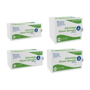 Gauze Sponge Advantage Gauze 8-Ply 4 X 4 Inch Square NonSterile
