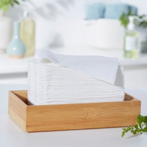 Washcloth McKesson 10 X 13 Inch White Disposable