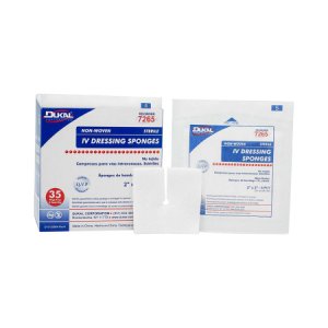 Drain Sponge Dukal Polyester / Rayon 2 X 2 Inch Sterile