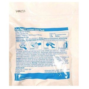 Instant Cold Pack Cardinal Health    General Purpose X-Small 5 X 5-1/2 Inch Plastic / Ammonium Nitrate / Water Disposable