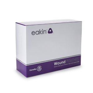 Fistula and Wound Drainage Pouch Eakin   6-3/10 X 9-7/10 Inch NonSterile Skin Barrier