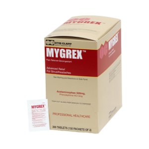 Cold and Sinus Relief Mygrex    500 mg - 5 mg Strength Tablet 300 per Box