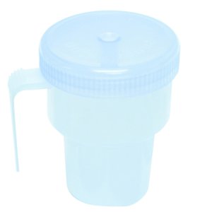Spillproof Drinking Cup Kennedy    7 oz. Translucent Plastic Reusable