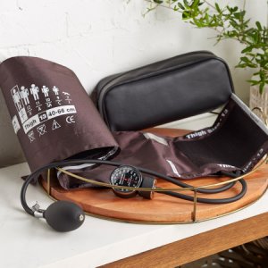 Aneroid Sphygmomanometer Unit McKesson LUMEON    2-Tubes Manual Thigh