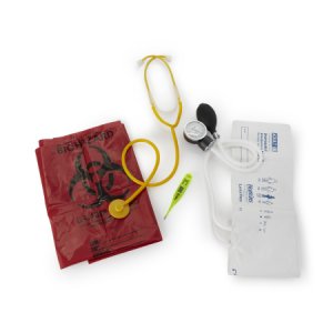 Aneroid Sphygmomanometer Combo Kit Combo Kit Size Large Plastic Cuff Disposable Stethoscope
