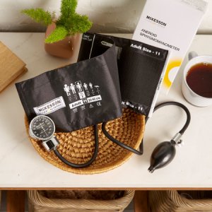 Aneroid Sphygmomanometer Unit McKesson LUMEON    2-Tubes Manual Adult