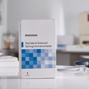 Aneroid Sphygmomanometer Unit McKesson Brand 2-Tubes Manual Large Adult