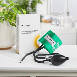 Blood Pressure Cuff and Bulb McKesson LUMEON    Child Arm Small Cuff 13.9 - 19.5 cm Nylon Cuff