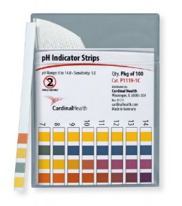 pH Test Strip Cardinal Health    0 to 14.0
