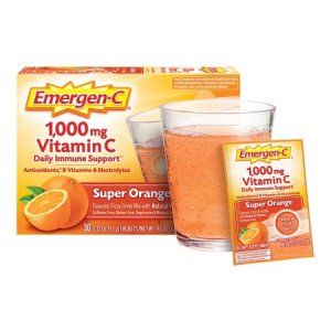 Oral Supplement Emergen-C   Super Orange Flavor Powder 0.3 oz. Individual Packet