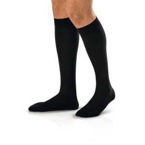 Compression Socks JOBST   for Men Classic Knee High X-Large White Closed Toe