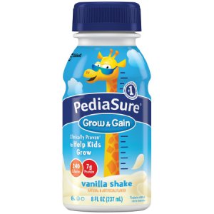 Pediatric Oral Supplement PediaSure   Grow & Gain Vanilla Flavor 8 oz. Bottle Ready to Use
