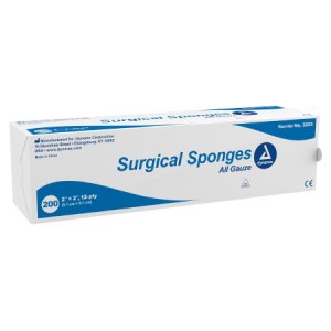 Gauze Sponge Dynarex   Gauze 12-Ply 2 X 2 Inch Square NonSterile