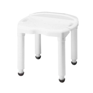 Bath Bench Carex   Without Arms Plastic Frame Without Backrest 21 Inch Seat Width