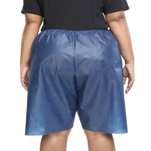 Exam Shorts MediShorts   2X-Large / 3X-Large Navy Blue Nonwoven Adult Disposable