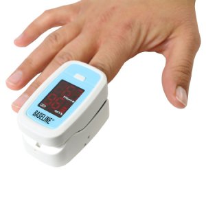 Fingertip Pulse Oximeter Baseline   Battery Operated Visual Alarm