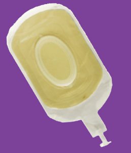 Fistula and Wound Drainage Pouch Eakin   6-3/10 X 9-7/10 Inch NonSterile Skin Barrier