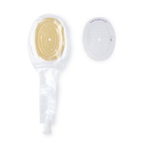 Fistula and Wound Drainage Pouch Eakin   3 X 4-3/10 Inch NonSterile Skin Barrier