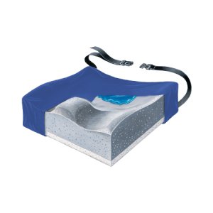 Seat Cushion Skil-Care    20 W X 16 D X 4 H Inch Foam