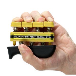 Hand Exerciser CanDo   Digi-Flex   Gold 3X-Heavy Resistance
