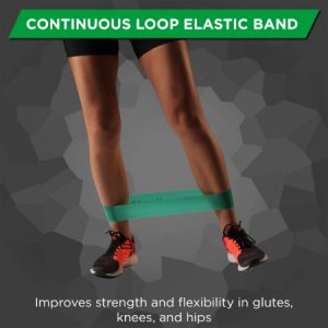 Exercise Resistance Band TheraBand   Starter Dispenser Pack Green 5 Inch X 5 Foot Heavy Resistance
