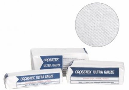 Nonwoven Sponge Ultra Gauze    Polyester / Rayon 4-Ply 3 X 3 Inch Square NonSterile